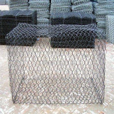 China Hot Galvanized 2mm Hexagonal Woven Gabion Baskets for sale