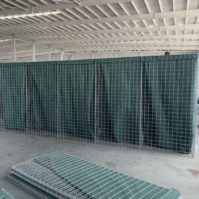 China Gabion 2mm Military Barrier Welded Hesco Sand Wall for sale