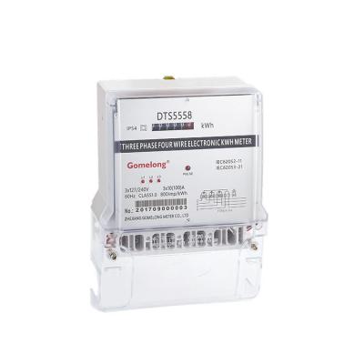 China Lcd Electronic Energy Meter 3 Phase Prepaid Electricity Meter for sale