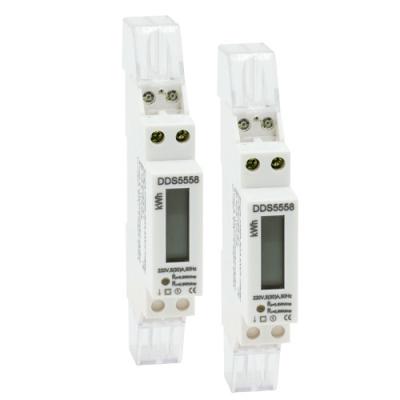 China Mini Digital Residential Electric Meter With LCD Dgitals Display for sale