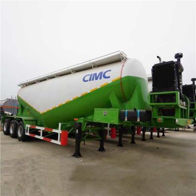 China Del transporte del polvo del cargo del cemento 30cbm remolque granular semi en venta
