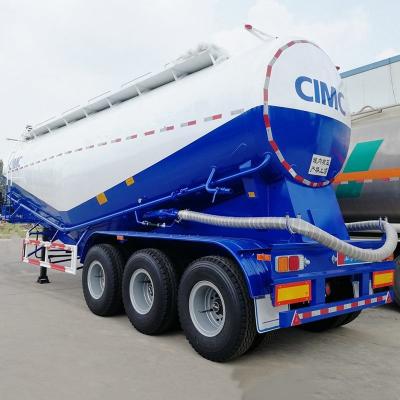 China 30cbm Air Suspension 50T Bulk Cement Tanker Trailer for sale