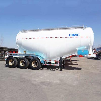 China CIMC 42CBM Tri Axle Cement Bulk Trailer 50T Payload for sale