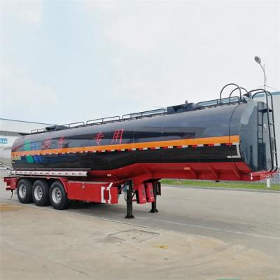 China 50000 Liters Fuel Oil Tanker Trailer for Sale with Best Price for sale
