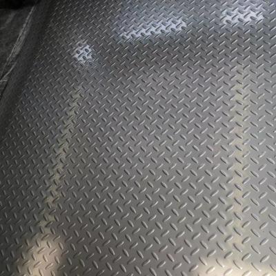 China 2B Finish Hot Rolled Pattern 201 SS Checkered Plate Stainless Steel 6mm for sale