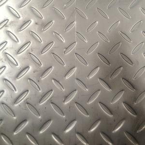 China 3mm SS Checkered Plate 321 Stainless Steel Durbar Plate For Shipbuilding for sale