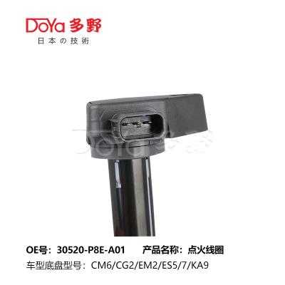 China HONDA LGNITION COIL 30520-P8E-A01 Auténtico Honda con agujero en el enchufe de la bobina en venta