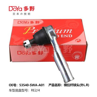 China HONDA TIE ROD END 53540-SWA-A01 Kit de fixação de engrenagem de engrenagem de engrenagem fácil instalação com parafuso no design à venda
