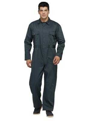 China Twill Safety Heavy Duty Overalls Work Clothes With Studs Front Fastening for sale