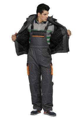 China Wind Proof Winter Workwear Clothing , Breathable Durable Winter Work Overalls  for sale