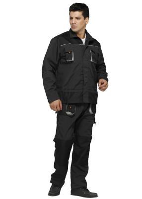 China Heavy Duty Industrial Work Uniforms 65% PL 35% C With Canvas Texture for sale