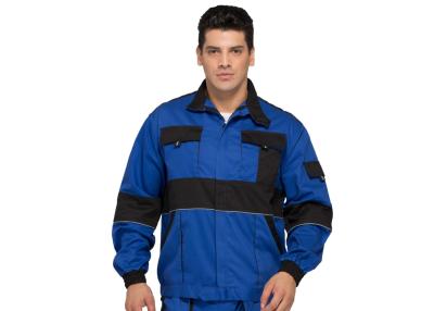 China Functional Heavy Duty Mens Warm Work Jackets Safety With Reflective Piping for sale
