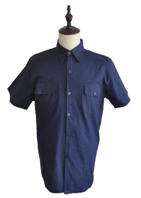 중국 주문화 호리호리한 적합 작업장/실험실 노동자를 위한 남성 면 일 셔츠 판매용