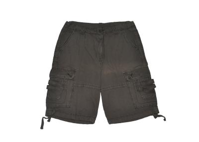 China Customized Color Washed Cargo Work Shorts / Mens Workwear Shorts 300 Gsm for sale