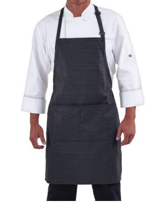 China Fashion Easy Care Custom Kitchen Aprons Eco Friendly With Adjustable Side Straps for sale