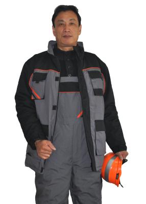 China PRO Long Warm Winter Work Jackets ,  Mens Safety Winter Coats With Padding for sale