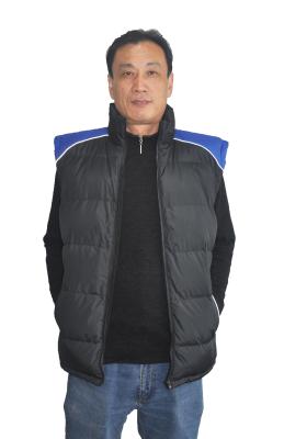 China Winter Two Tone Body Warmer Vest 100% Polyester Material With Snug Fleece Lining for sale