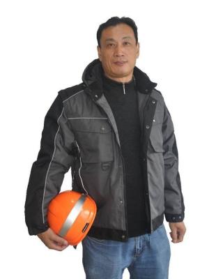 China Fashion Classic Mens Winter Work Jackets Durable And Breathable With Hood for sale