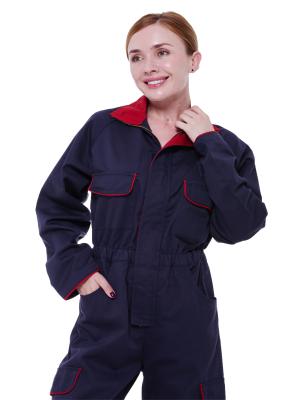 China Unisex Heavy Duty Overalls / Work Clothes Coveralls With Brass YKK Zipper for sale