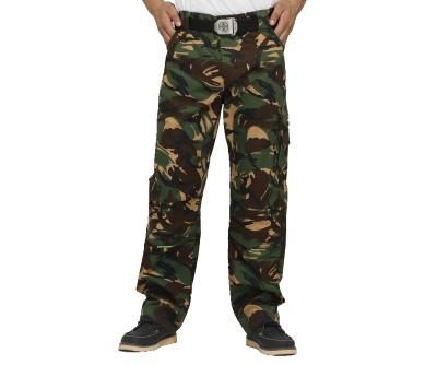 China Camouflage Printing Work Uniform Pants Anti Tear With Two Knee Pockets for sale