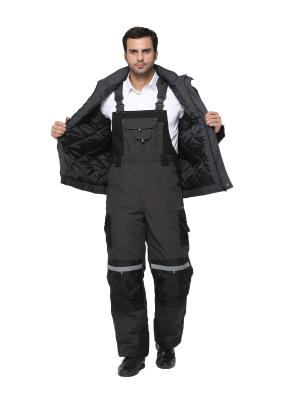 China Industrial Warm Winter Workwear Clothing With Elastic Waist And Adjustable Braces for sale