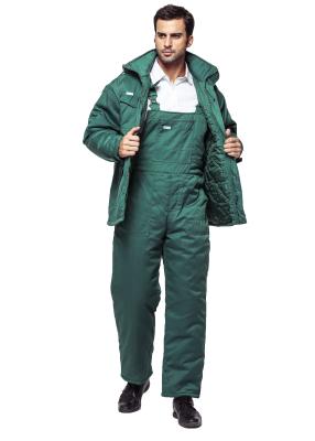 China Twill Bib & Brace Workwear / Waterproof Trousers With Braces With Padding Hood for sale
