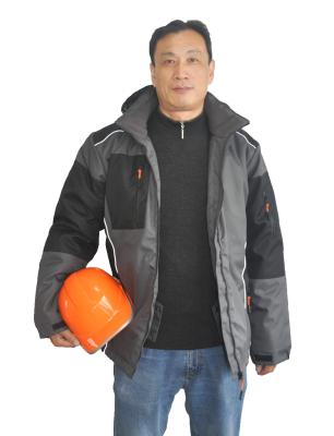 China PROWORK 600D Outdoor Winter Work Jackets Hard Wearing Padding 100% Polyester 180 Gsm for sale