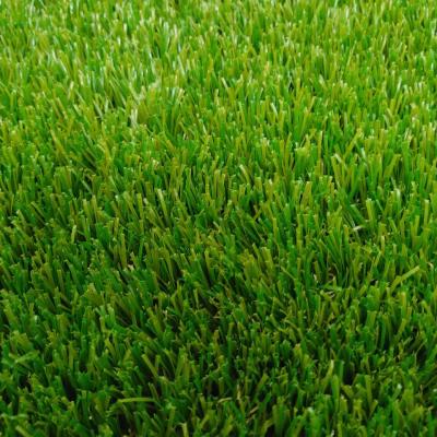 China High Density PE Landscaping Artificial Grass Natural 3 / 8 '' 12500 Dtex for sale