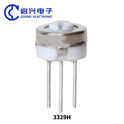 China 3329 Series Single Turn Metal Glass Glaze Trim Potentiometer for sale