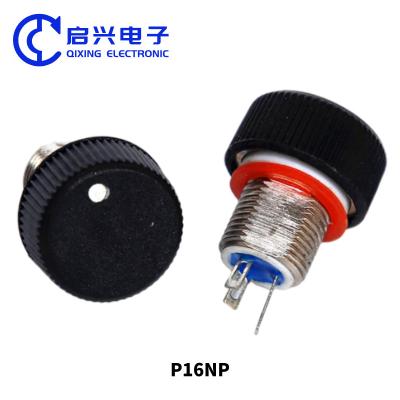 China P16 P16NP Potenciómetro con botón de giro único WI1609 Cermet 1W 10% Potenciómetro de recortador en venta