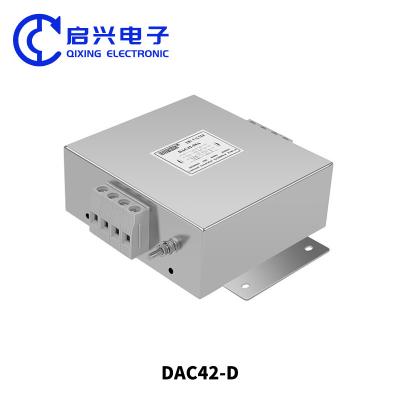 China Filtro de ruido de la fuente de alimentación de corriente alterna de 380 V DAC42-D Filtro de frecuencia variable en venta