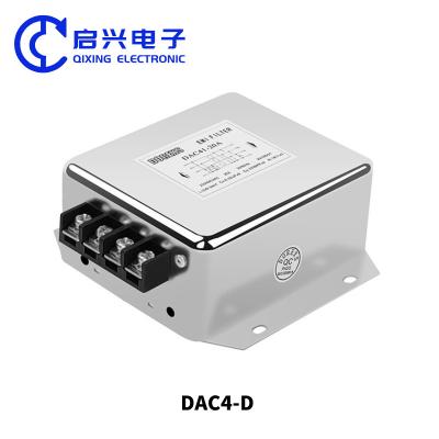 中国 380V 440VAC 3相 EMI EMCフィルター DAC3-D 6A-30A CE ROHS 販売のため