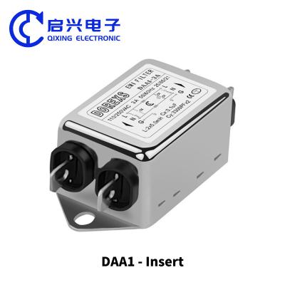 China ROHS EMI Filter Single Phase Line Filter DAA1-1A 3A 6A 10A for sale