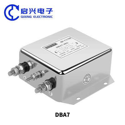 China DBA7 Single Phase EMI Filter Universal Series 20A-30A Power Supply Noise Filter for sale