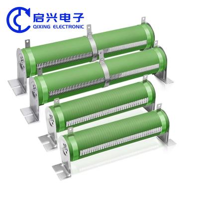 China RX20 Adjustable Wirewound Resistors 100W High Power Ceramic Resistor for sale