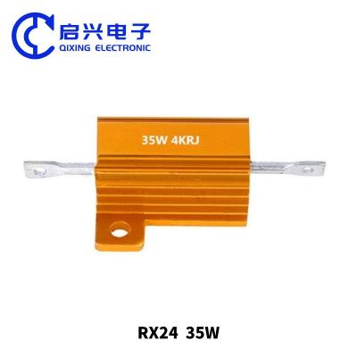China 35w 4kRJ Casilla de aluminio resistor de carga de alambre para luces LED en venta