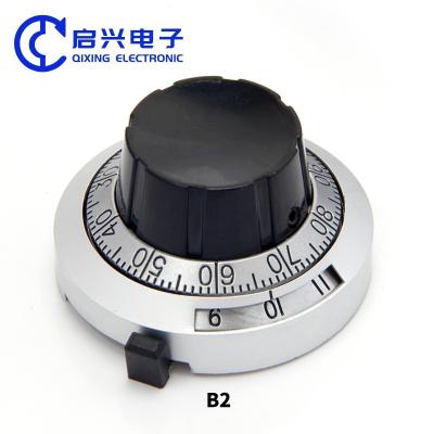 China B2 Precision Dial Knob 3590S/534 Potentiometer Cap With Lock 4mm 6mm for sale