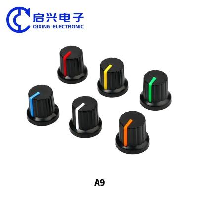 중국 6mm 지름 샤프트 포텐시오미터 제어 버튼 전기 기타 볼륨 톤 버튼 판매용