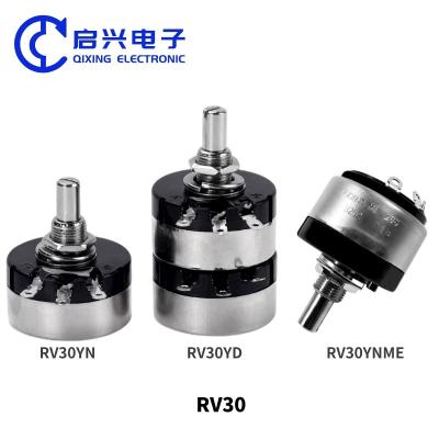 China Potenciômetro de película de carbono de bobina única com interruptor RV30YN20S RV30YNME20S B502 5K à venda