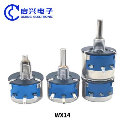 Chine Le potentiomètre à tour unique WX14-11 WX14-12 WX14-32 3W 1K 2K2 4K7 à vendre