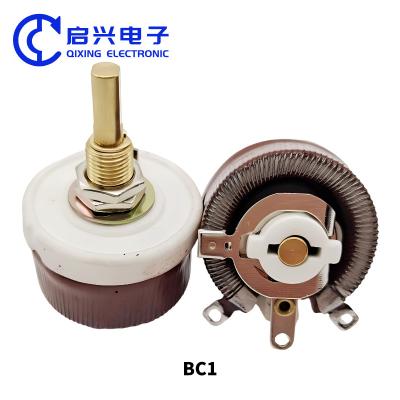 China BC1 High Power Resistor Disk Variable Skid Dynamic Resistance 25W 50W 100W for sale