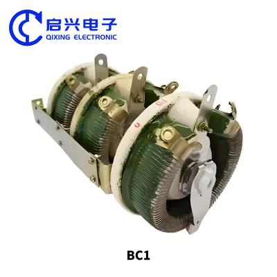 China Disc Glazed Porcelain Variable Resistor BC1 Spiral Arm Rheostat 500W 1KW 1500W for sale