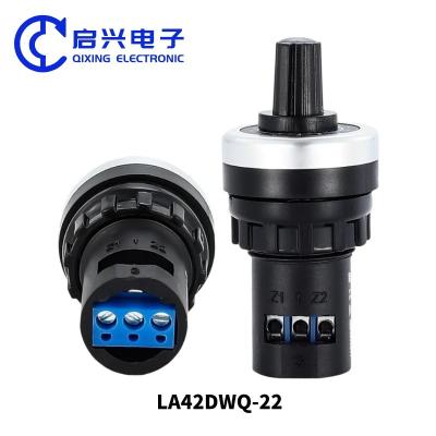 China 10k Potentiometer LA42DWQ-22 10k Ohm Variable Speed Drive Potentiometer 22mm for sale