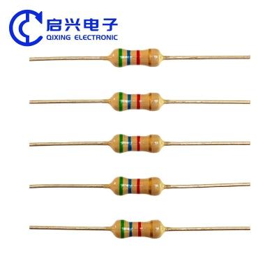 China 1/4w Metal Film Resistor Carbon Film Resistor 300V Max Working for sale