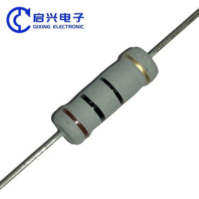 China 1K 5K 10K 100K 200K 1M ohm Metal Oxide Film Fixed Resistance Resistor For Instrument and Apparatus for sale