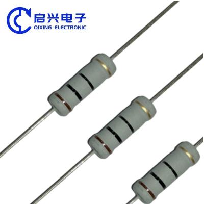China 47K Ohm 3W 5% Tolerancia Cf 1/2W 1/4W 1/6 1/8W 2W Resistores de película de carbono fijo en venta