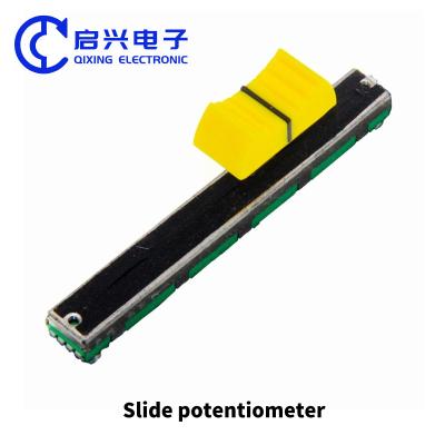 중국 75mm 믹서 패더 B10K 듀얼 채널 직선 슬라이드 포텐시오미터 B103 판매용