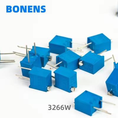 Chine 3266W Potentiomètre à découpage de précision à plusieurs tours vitré en verre métallique 1k 2k 5k 10k 20k 50k 100k Résistances variables à vendre