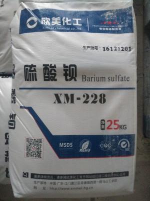 China XM228 Powder Coating Raw Material Barium Sulphate Powder For Paint for sale
