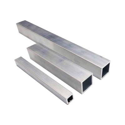 China Pulver ISO9001 beschichtete Aluminiumkasten-Abschnitt 7050 Alu-Vierkantrohr zu verkaufen
